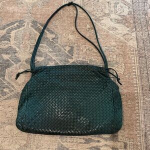 Vintage Bottega Veneta Intrecciato Crossbody Handbag
